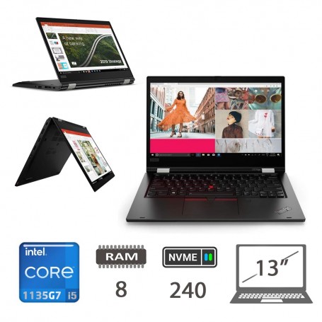 LENOVO L13 TS G2 YOGA I5-1135G7/8/NVME240/W10H/2Y