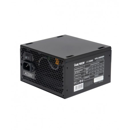 Vultech VPS-A600ER alimentatore per computer 600 W 24-pin ATX ATX Nero