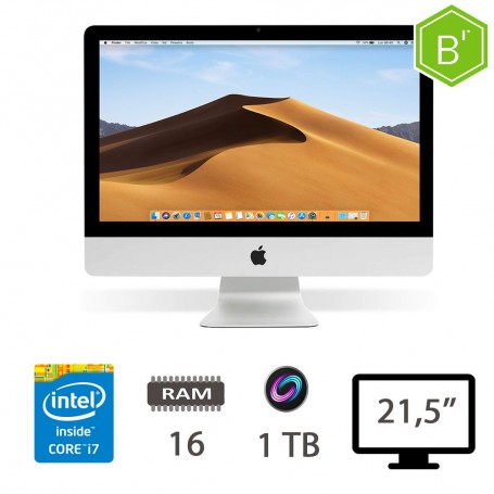 IMAC 21,5 (L13)I7-4770S/16/FD1/GT750M/2Y - B