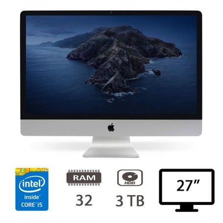 IMAC 27 (L13)I5-4570/32/HDD3TB/GT755M/2Y