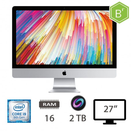 IMAC 27 5K (2019)I9-9900K/16/2FD/2Y - B
