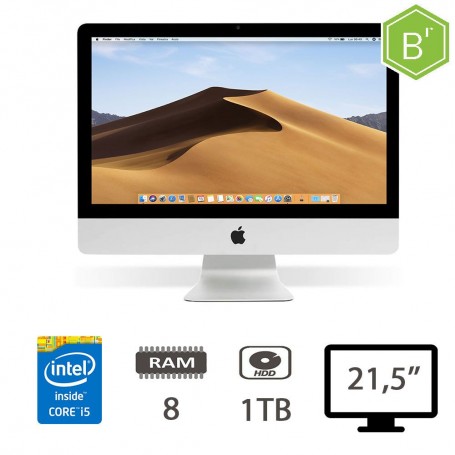 IMAC 21,5 (L13)I5-4570R/8/HDD1TB/2Y - B