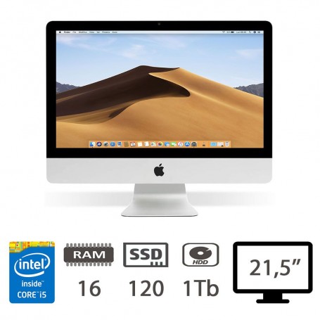 IMAC 21,5 (L13)I5-4570R/16/SSD128+HDD1TB/2Y