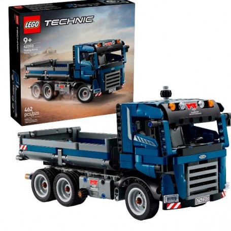 AUTOCARRO CON CASSONE RIBALTABILE