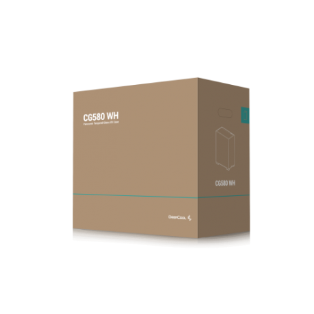 DEEPCOOL CASE MID TOWER CG580 BIANCO  R-CG580-WHNDA0-G-1