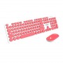 TASTIERA FULL SZ CON MOUSE PINK