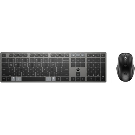 HP Combinazione di tastiera e mouse wireless ricaricabili multidispositivo 720