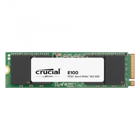 SSD CRUCIAL M.2(2280) 480GB NVMe E100 PCIE 4.0 READ: 4500MB/S-WRITE: 2500MB/S CT480E100SSD8