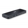 CLUB3D Thunderbolt 4 Certified 11-in-1 docking station per dispositivo mobile Universale Nero