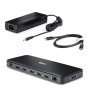CLUB3D Thunderbolt 4 Certified 11-in-1 docking station per dispositivo mobile Universale Nero