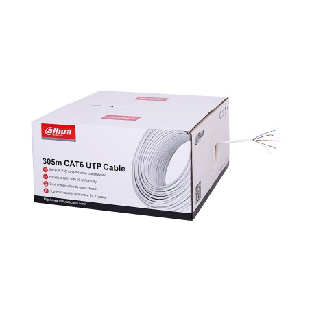 Dahua Technology PFM923I-6UN-C cavo di rete 305 m Cat6 U/UTP (UTP)
