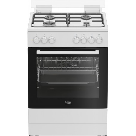 Beko FBE62011WC cucina A Elettrico Gas Bianco