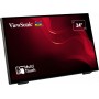 Viewsonic TD2465 visualizzatore di messaggi Pannello piatto interattivo 61 cm (24") LED 250 cd/m² Full HD Nero Touch screen