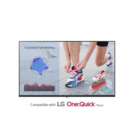 LG 43UL3J-M visualizzatore di messaggi Pannello piatto per segnaletica digitale 109,2 cm (43") LCD Wi-Fi 300 cd/m² 4K Ultra HD 