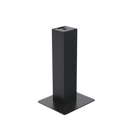 Ergonomic Solutions SpacePole Kiosk & Signage Kiosk freestanding module Nero