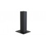 Ergonomic Solutions SpacePole Kiosk & Signage Kiosk freestanding module Nero