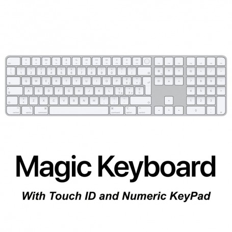 APPLE MAGIC KEYBOARD WITH TOUCH ID NUM KEY-ITA