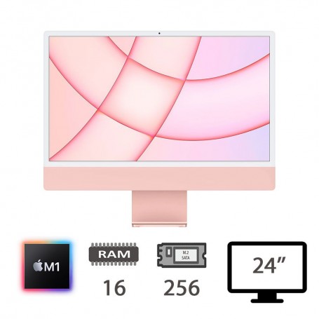 IMAC 24 4,5K (2021)M1-8C/16/256/8C GPU/PINK/2Y