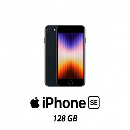 IPHONE SE (2022) 128GB MIDNIGHT/2Y
