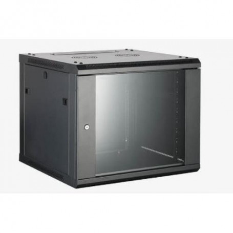 RACK HIKVISION 6U, 600*450*368mm Load bearing: 40kg (Fan and shelf need to order separately) ASSEMBLATO - DS-XS6406-S/B Fully