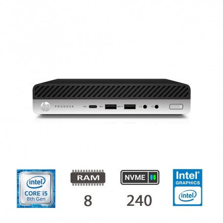 HP REGLOO 600 G4 DM I5-8500T/8/NVME240/W10P/2Y