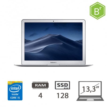 MBA 13,3 (2015)I5-5250U/4/SSD128/SLV/2Y - B