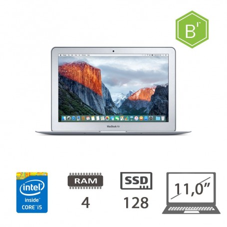 MBA 11,0 (E14)I5-4260U/4/SSD128/SLV/2Y - B