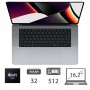 MBP 16,2 (2021)M1 PRO-10C/32/512/16C GPU/SG/2Y