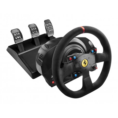 Thrustmaster T300 Ferrari Integral Racing Wheel Alcantara Edition Nero Sterzo + Pedali Analogico/Digitale PC, PlayStation 4, Pla