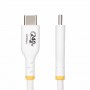 StarTech.com Cavo di ricarica USB-C Bianco da 4m, cavo USB C certificato USB-IF, 240W PD EPR, cavo di ricarica USB 2.0 Tipo-C pe