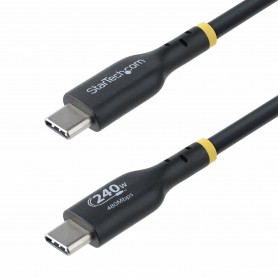 StarTech.com Cavo di Ricarica USB-C da 4m, cavo USB-C certificato USB-IF, 240W PD EPR, cavo trasferimento dati USB 2.0 Tipo-C pe