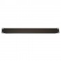 PANNELLO CIECO 1U PER CHIUSURA SPAZI VUOTI IN ARMADI RACK 19" NERO