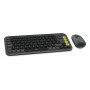 Logitech POP Icon Combo tastiera Mouse incluso Universale Bluetooth QWERTY Indiano Grafite, Verde
