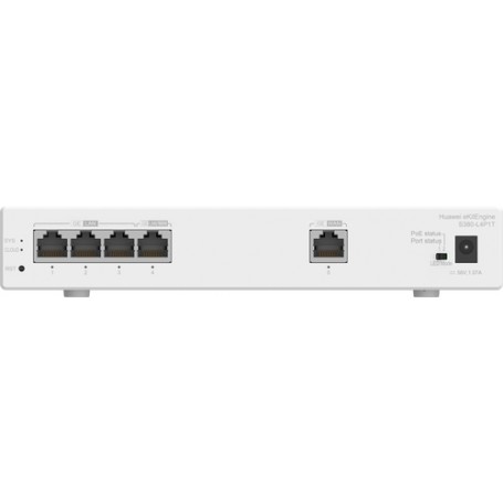 HUAWEI eKit S380 Series S380-L4P1T Gestito Gigabit Ethernet (10/100/1000) Supporto Power over Ethernet (PoE) 1U Grigio