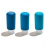 MUITOMAS SET 3PCS TRAVEL BOTTLES BL