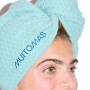 MUITOMAS HAIR TOWEL BLUE