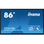 iiyama TE8612MIS-B3AG visualizzatore di messaggi Design chiosco 2,18 m (86") LCD Wi-Fi 400 cd/m² 4K Ultra HD Nero Touch screen 