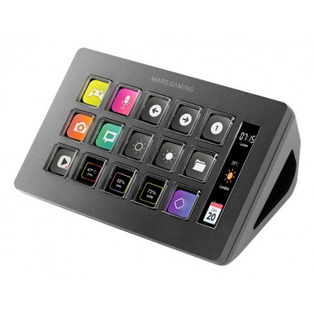 Mars Gaming MSD-ONE Nero 15 pulsanti