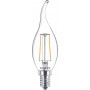 Philips Lampadina candela trasparente a filamento 25 W BA35 E14