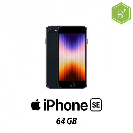 IPHONE SE (2022) 64GB MIDNIGHT/2Y - B