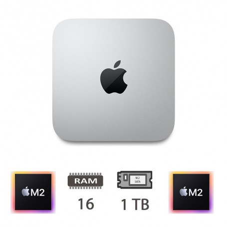 MAC MINI (2023)M2-8C/16/1TB/10C GPU/SLV/2Y