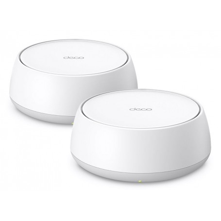 TP-Link DECO BE25(2-PACK) sistema Wi-Fi Mesh Dual-band (2.4 GHz/5 GHz) Wi-Fi 7 (802.11be) Bianco Interno