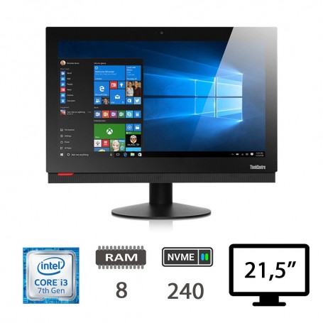 LENOVO M810Z AIO I3-7100/8/NVME240/21,5/W10H/2Y