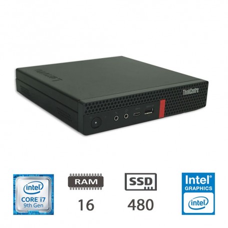 LENOVO M720Q TINY I7-9700/16/SSD480/W10P/2Y