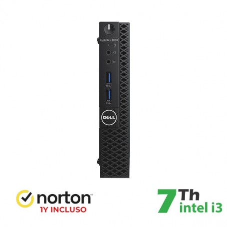 RINOVO DELL MINI PC REFURBISHED OPTIPLEX 3050M I3-7X00 DDR4 8GB SSD 256GB W10P HDMI NO DVD GRADE A 1