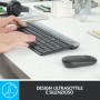 Logitech Slim Wireless Keyboard and Mouse Combo MK470 tastiera USB QWERTY Italiano Grafite (920-009196)