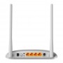 TP-LINK TD-W8961N router wireless Fast Ethernet Banda singola (2.4 GHz) 4G Grigio, Bianco (TD-W8961N)