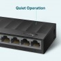 TP-LINK LS1008G Non gestito Gigabit Ethernet (10/100/1000) Nero (LS1008G)