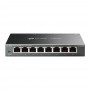 TP-LINK TL-SG108E Non gestito L2 Gigabit Ethernet (10/100/1000) Nero (TL-SG108E)