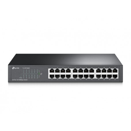 TP-LINK TL-SF1024D switch di rete Fast Ethernet (10/100) Nero (TL-SF1024D)